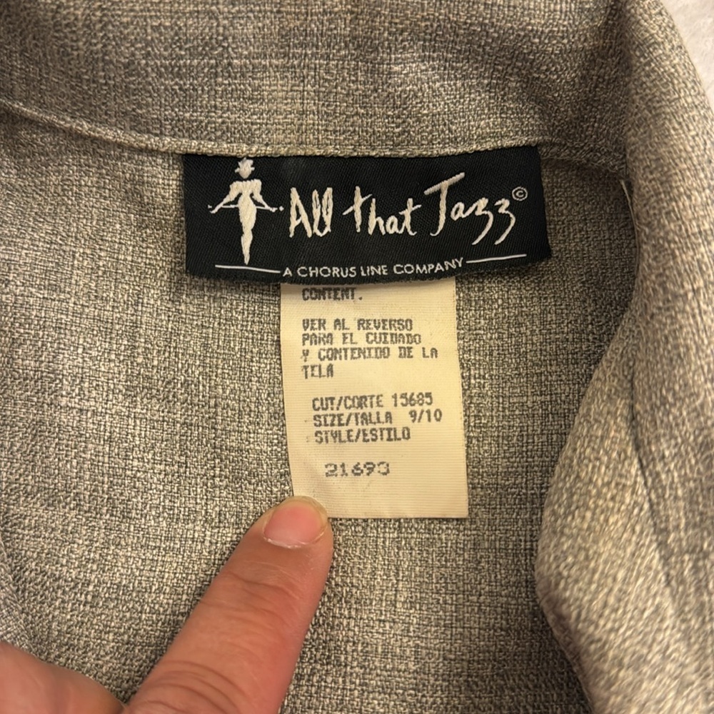 All That Jazz Button Up Vest 9/10 - Picture 2 of 5
